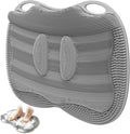 Shower Foot Scrubber Mat XL, Silicone Feet Toes Massage Cleaner -Upgraded Long by Mabnuby