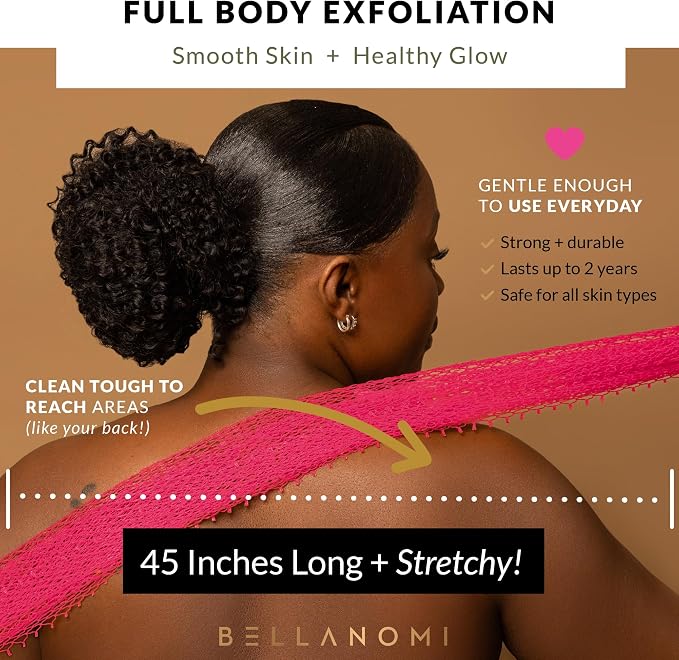 BELLANOMI African Exfoliating Net Sponge, Ethically sourced from Nigeria - Image 7