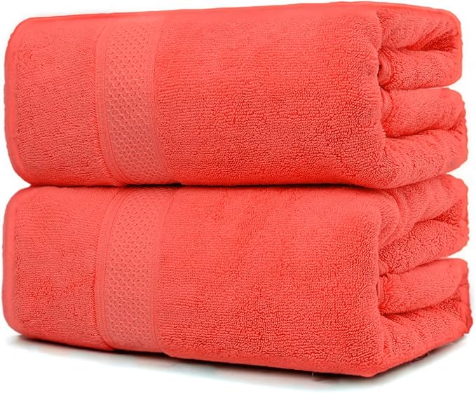 Fluffy Cotton Bath Towels Set650GSM, 2-Piece Set, Thickened and Enlarged - Image 4