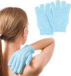 MOLOPPO 2 PCS Exfoliating Glove, Scrub Gloves Exfoliating, Body Exfoliator by MOLOPPOCase