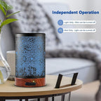 EQUSUPRO Essential Oil Diffuser 150ml Black Metal Aromatherapy Oil Diffuser - Image 4