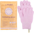 Bare Botanics 4 Pack Lavender Exfoliating Shower Gloves by BareBotanics