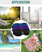 Soft 3D Blackout Sleep Eye Mask 1 Pack - Image 5