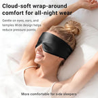 Silk Sleep Mask for Side Sleepers, Eye Mask for Sleeping Women Men, - Image 6