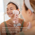Vanity Planet Facial Cleansing Brush Replacement Heads, Raedia 2.0-3 - Image 3