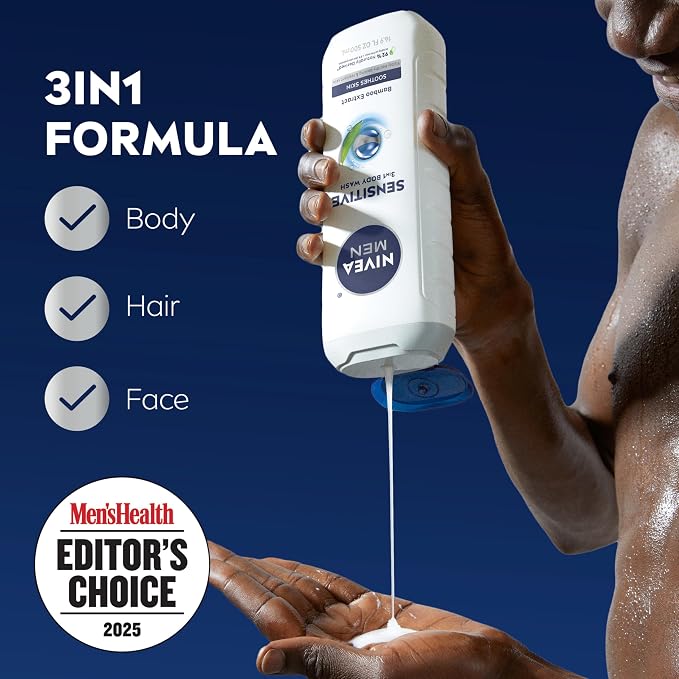 NIVEA MEN Sensitive Body Wash - Image 2