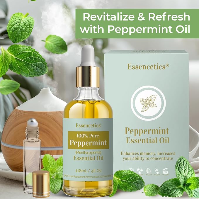 Peppermint Essential Oil 4 oz - Image 4