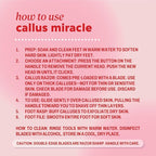 ONYX Professional Callus Miracle 3 Step Pedi Tool, Includes a Stainless Steel - Image 5