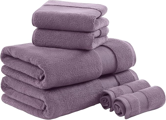 Madison Park Turkish 100% Cotton Towel Set, 600Gsm Luxury Premium Weight by MADISONPARK