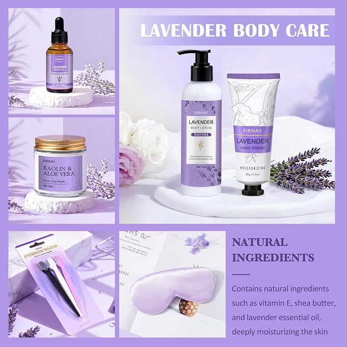 Mothers Day Gifts for Women, Spa Gifts Basket for Women, Self Care Gifts - Image 4