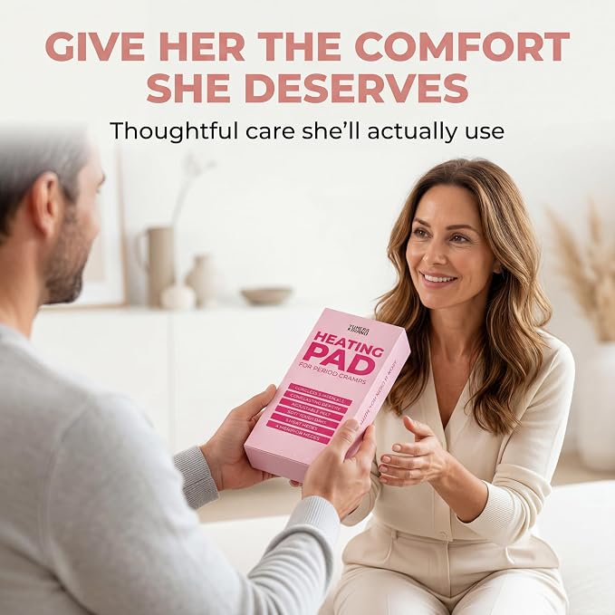 Heating Pad for Period Cramps – FSA-HSA Eligible – Cordless Portable Electric - Image 7