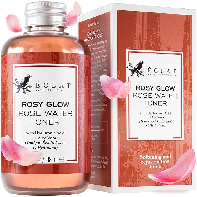 Eclat Skincare Rose Water Toner – Hydrating Toner by EclatSkincare