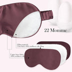SilkDream 100% Mulberry Silk Sleep Mask Eye Mask - Image 3