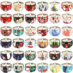 YOROXRG 36 Pack Christmas Scented Candles Gift Set 2.5oz Strong Fragrance jar by YOROXRG
