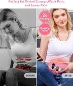Portable Heating Pad for Period Cramps: Menstrual Heating Pad - Image 3