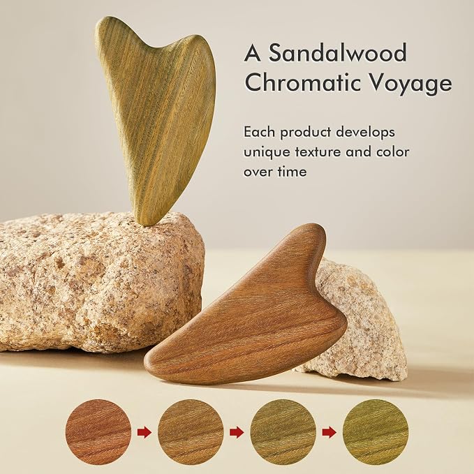 CHOSIN Gua Sha Tool for Face & Body: Face Massager Tool for Lymphatic Drainage - Image 2