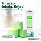 Latika Breathe & Release Aromatherapy Shower Steamer - Image 5
