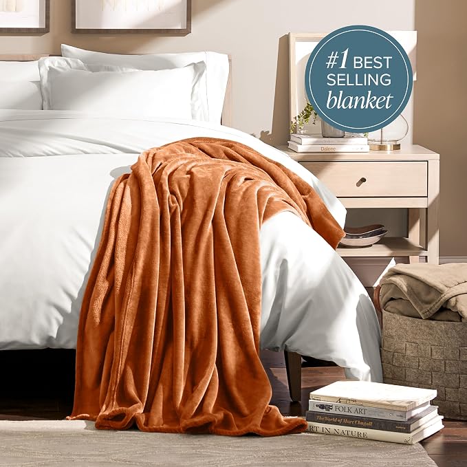 Bare Home Fleece Blanket - Image 3