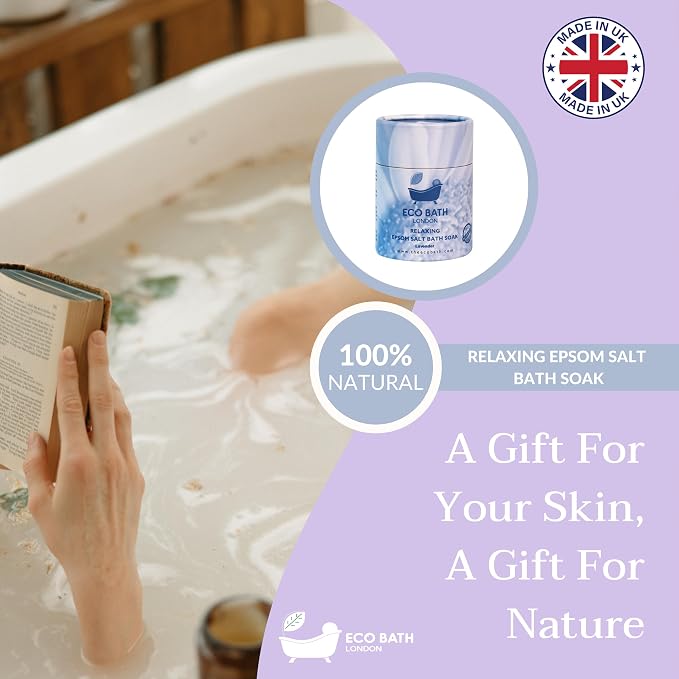 Eco Bath London Relaxing Lavender Epsom Salt Bath Soak - Image 6