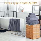 Peryiter Oversized Bath Towels Set of 6 - Image 3