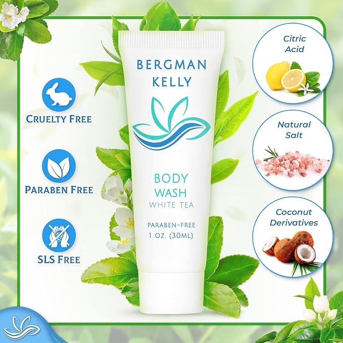 BERGMAN KELLY Travel Size Body Wash, Delight Your Guests - Image 2