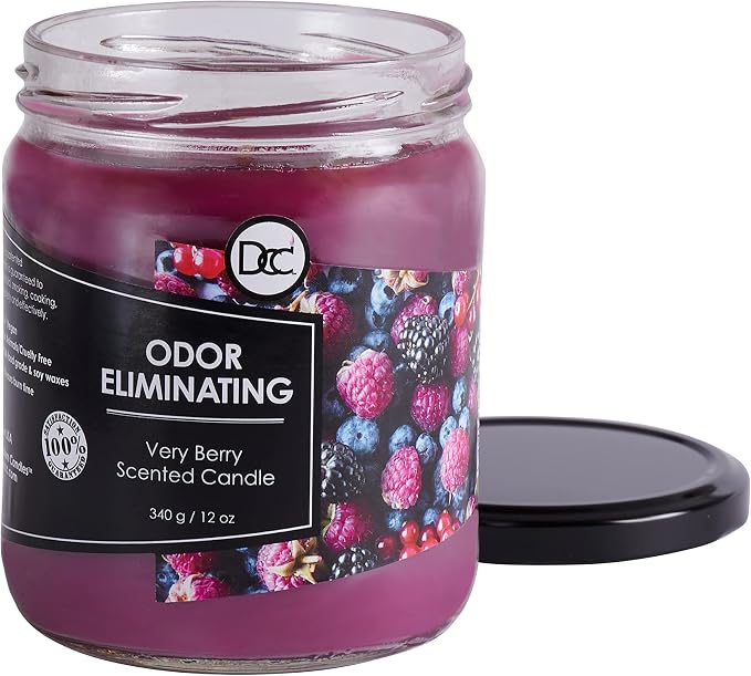 Very Berry Odor Eliminating Highly Fragranced Candle - Image 2