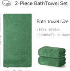 REDKISS Towels 2 Pack Luxury Extra Large Bath Towels Set 30 x 58 Inches – 100% - Image 2