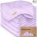 6-Pack Baby Washcloths – Soft Absorbent Viscose from Bamboo Washcloths by KeaBabies