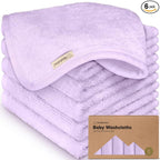 6-Pack Baby Washcloths – Soft Absorbent Viscose from Bamboo Washcloths by KeaBabies