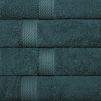 Superior Egyptian Cotton Pile Hand Towel Set of 4, Ultra Soft Luxury Towels - Image 4