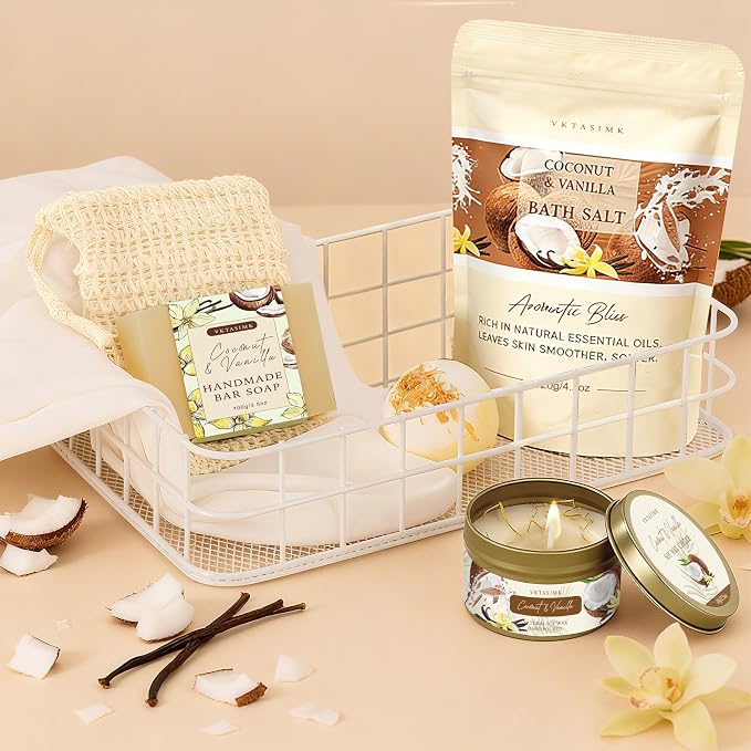 Gifts for Women Happy Birthday Gift Baskets, Bath and Body Gift Set Mothers Day - Image 6