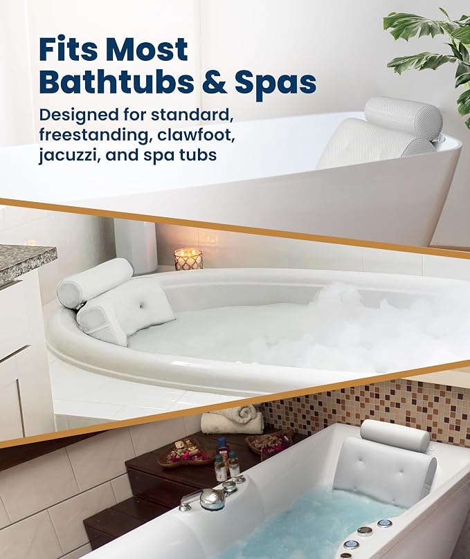 Everlasting Comfort Luxury Bath Pillows - Image 5