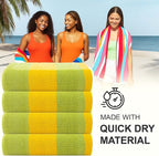 CASA COPENHAGEN Malibu Beach Towels Designed in Denmark Rough and Tough - Image 3