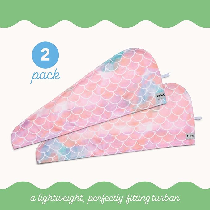 Turbie Twist 2-Pack Microfiber Hair Towel - Image 4