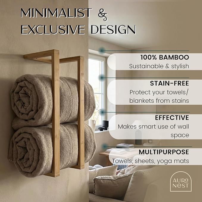 Bamboo Towel Racks - Image 2