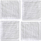 SKL Home CloudSoft Cotton Luxury 4-Piece Washcloth Set - Image 5