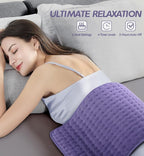 Heating Pad for Pain Relief | Electric Heat Pad for Back, Shoulder & Cramps | 6 - Image 3