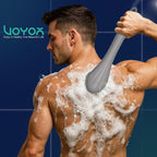 VOYOR Electric Body Brush Back Scrubber Silicone Body Scrubber Two-Way Rotating - Image 7
