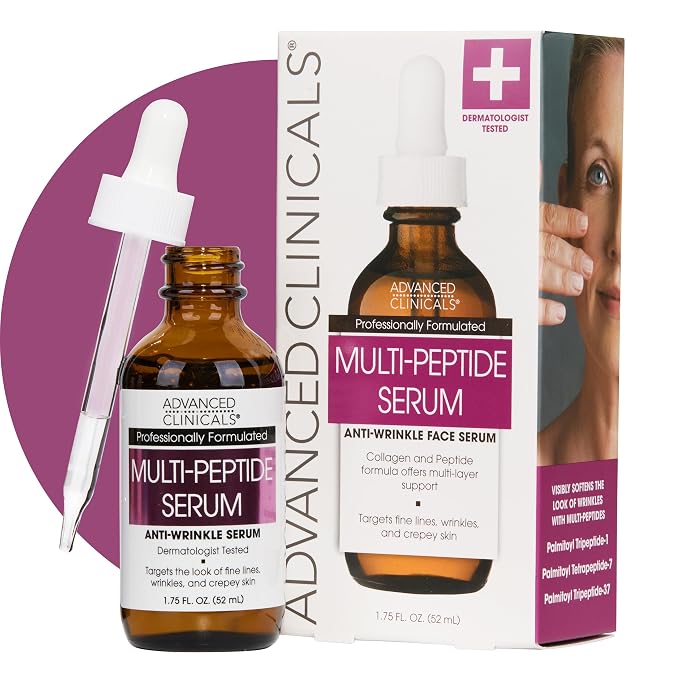 Advanced Clinicals Multi Peptides Serum by AdvancedClinicals