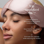 Nodpod Mineralized Silk Gentle Pressure Sleep Mask - Image 3