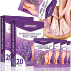 40 Packs of Foot Bath soak Salts kit Lavender Epsom Salts Tea Tree Oil Dry by XIWEIOOFOOTSOAK