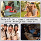 Newcotte 50 Pcs Silk Sleep Eye Mask - Image 7