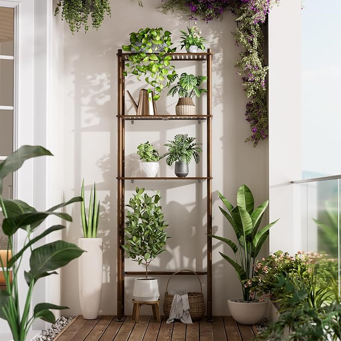 AmazerBath Bamboo Over The Toilet Storage Shelf, Over Toilet Bathroom Organizer - Image 8