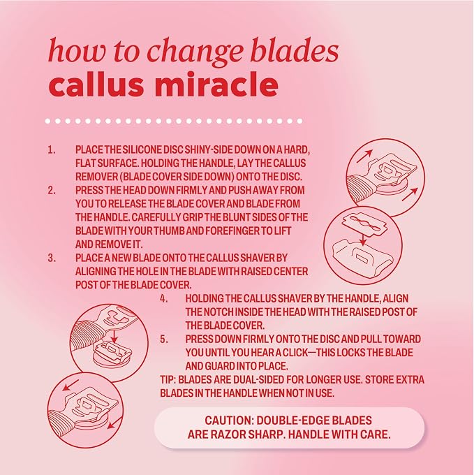 ONYX Professional Callus Miracle 3 Step Pedi Tool, Includes a Stainless Steel - Image 6