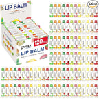 DMSKY Lip Balm 120 Pack, Natural Lip Balm Bulk by DMSKY