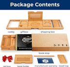 SereneLife Premium Foldable Bathtub Tray - Image 7