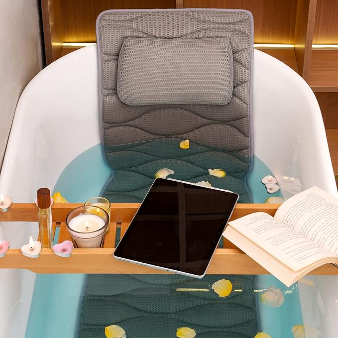 OMYSTYLE Full Body Bath Pillow, Bath Pillows - Image 9