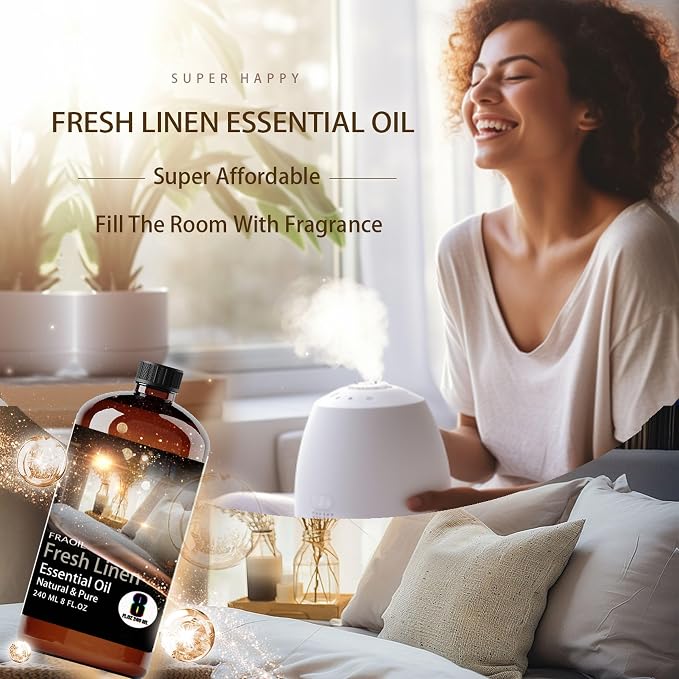 Fresh Linen Essential Oil 8 Fl Oz 240ML - Image 3