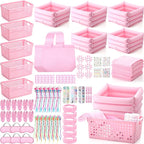 85 Pcs Spa Kit Nail Art Kit Sleepover Party Supplies by Rotatingpals