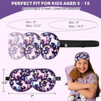 Kids Silk Sleep Mask: 100% Mulberry Silk Eye Mask - Image 4